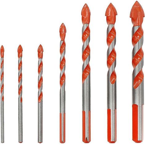 Multifunktionswerkzeug, 7-teiliges Bohrer-Bit, Wand-Keramik-Glas-Glas-Stanzloch, multifunktionales Arbeitsset (1/5)