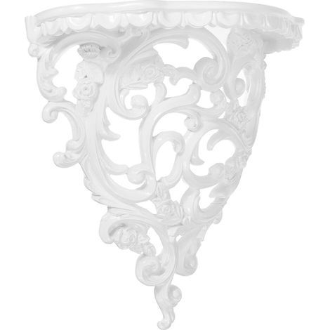 ÉTagèRes DéCoratives de Style Baroque pour Salon Fleurs Tenture Murale Support de Rangement Style EuropéEn DéCor Maison Café Petit (1/4)