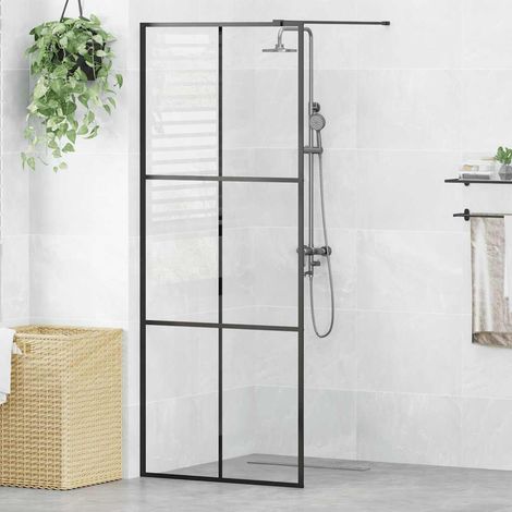 Teenpull – Duschwand für Begehbare Dusche mit Klarem ESG Glas 80x195 cm (1/5)