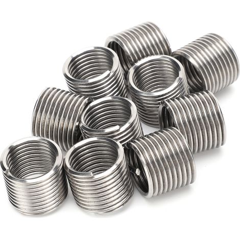 10 Pièces Réducteur de Filetage Mâle-Femelle M16x2 Acier Inoxydable pour Réparation et Fixation (1/5)