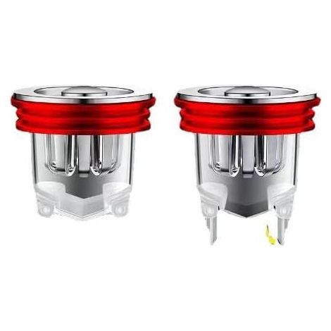 2 pcs Odor Proof Connectors for Shower Floor Drainage Anti-Odor Floor Drain Shower Drainer for Bathroom No Filter Suitable for Bathroom-Kitchen Pipe Leaks