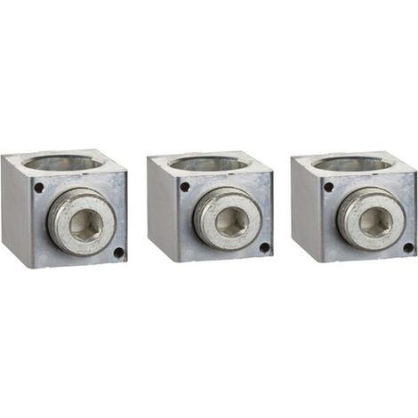 NS 3-polige Steckverbinder 1x 35-300mm mit Phasentrennung für elektrische Installationen.