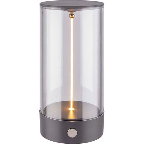 LED Tischlampe Akku LED Tischleuchte Kabellos 4-Stufen Schaltung Warmweiß