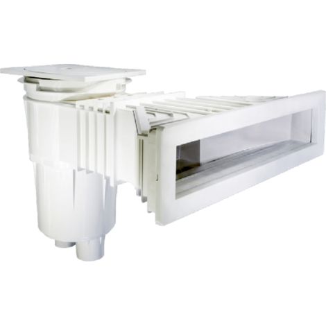 Astral – Skimmer de piscine Norm XXL – Meurtrière 495 x 80 mm – Débit 7,5 m³/h – Compatible liner et PVC armé – ABS traité anti-UV
