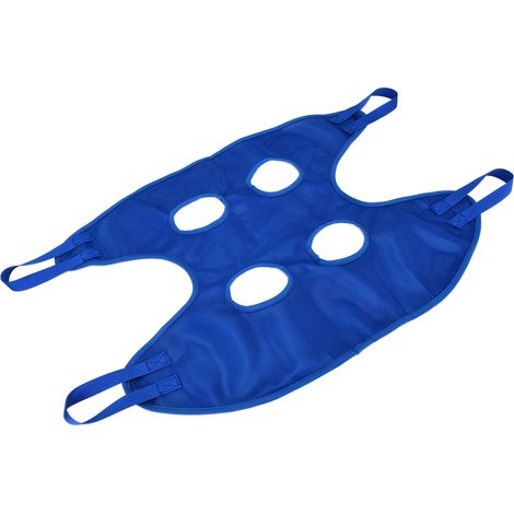 Chat suspendu pour chat et chien, hamac de toilettage pour petits animaux, repose-patte bleu taille S, harnais filet pour coupe des ongles (1/5)