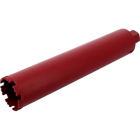 Gt Market – Couronne diamant 83 mm – Forage rapide béton armé – Longueur 400 mm – Hauteur dents 10 mm – Raccord 1 1/4”