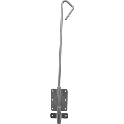 Standard-Bajonettverschluss - D16x600 - Weiß verzinkt