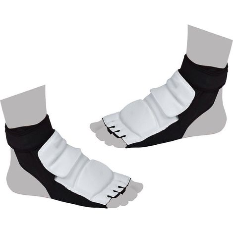Protège-pieds Taekwondo Respirant Confortable Antidérapant, Karaté Boxe Entraînement, Paire de Protections Pieds pour Combat (1/5)