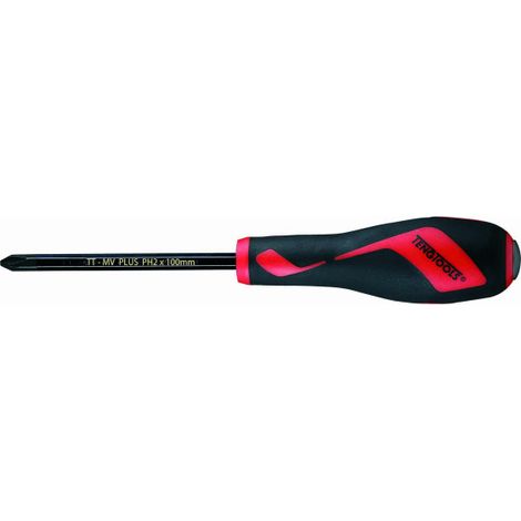 Destornillador boca PH2 varilla hexagonal 100mm TENGTOOLS 177840402 (1/3)