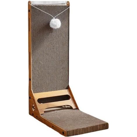 Verdickter, vertikaler Katzenkratzbaum, robuster Kratzstamm für den Innenbereich (1/4)
