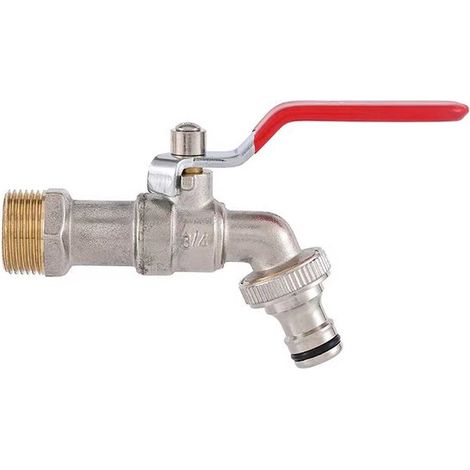 Grifo de agua para exteriores,con conexión DN15,resistente a la corrosión y a las heladas,depósito de agua de lluvia (1/5)