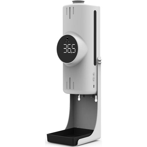 Automatischer Wandseifenspender (1000 ml) mit berührungslosem Infrarotthermometer