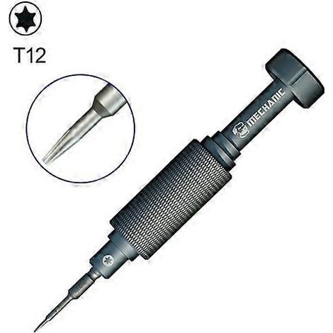Tournevis de précision MECHANIC Mortar Mini iShell Torx T2 pour la réparation de téléphones