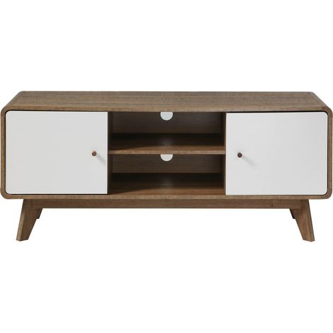 Mobile TV 2 Ante e 2 Nicchie L128,5 cm - ALBURA