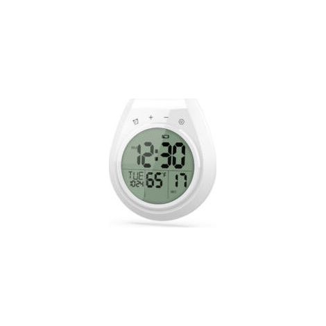 Wasserdichte digitale Duschuhr, Badezimmer-Timer, digitale Küchenwanduhr, LCD-Bildschirm, 12/24-Stunden-Anzeige