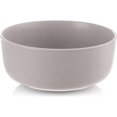 Bol en céramique grise SKANDI 16 cm, 830 ml