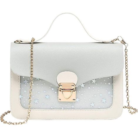Filles Mini Star Mini Chain Sac à main amovible de grande capacité (Gris)