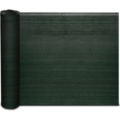 Zaunblende Marius Dunkelgrün 150 cm x 20 m