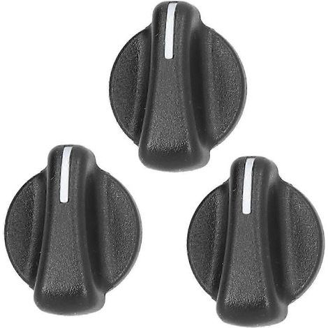 Set di 3 manopole rotanti per la regolazione della velocità del riscaldamento/aria condizionata (codice articolo 5011218) per Jeep Wrangler (1999–2005) – Buone condizioni (1/5)