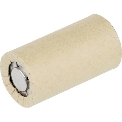 Pile rechargeable spéciale Sub-C flat-top NiCd Panasonic NC2500SCR/PP 1.2 V 2500 mAh (1/4)
