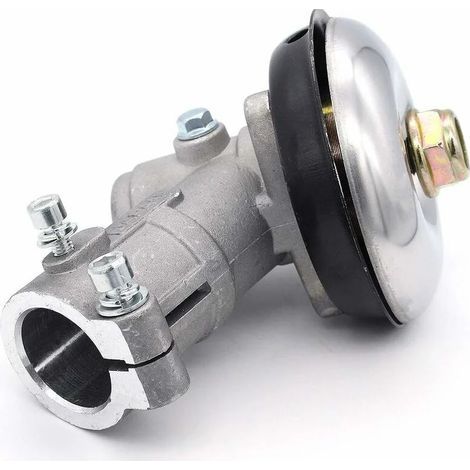 Renvoi d\'angle Debroussailleuse 28mm, Tête d\'engrenage Debroussailleuse Universelle Boîte de Vitesse de Tondeuse à Gazon pour Coupe Herbe/Tronconneuse (28mm, Rond de 9 Dents) (1/4)