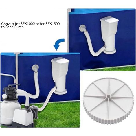 Bouchon de Drainage de Skimmer SFX1500S/SFX1000 en Plastique avec Installation Facile (1/5)