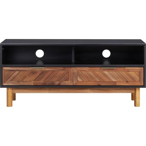 Maison Exclusive - TV-Schrank 100x35x45 cm Akazie Massivholz und