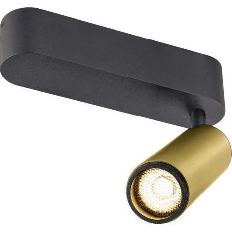 Plafonnier GRIP M intérieur simple PHASE 3000 K 14 W 42° or / noir - SLV - 1009075