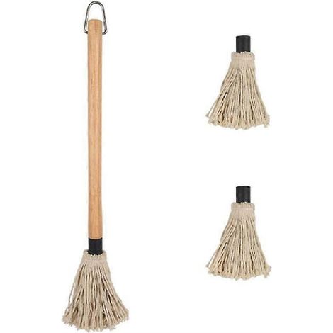 18 pouces basting brosse barbecue brosses pour sauce brosse poignée barbecue (1/5)