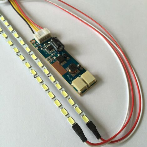 Universelles LED-Hintergrundbeleuchtungsset für 15- bis 24-Zoll-Bildschirme, großformatige 5630-LED-Streifenleuchte, dimmbare LED-Streifenleuchte für LCD-Bildschirme (1/5)
