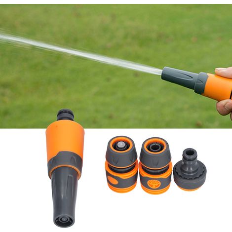 G1/2 Wassersprühset mit ABS-Gartenschlauchdüse für Garten, Auto, Haustiere und Baden im Freien (1/5)