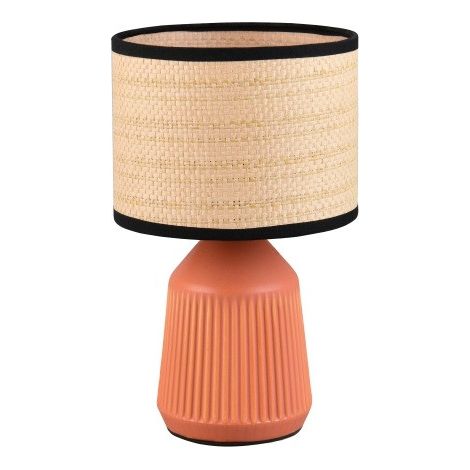 Lampe design, Lampe vintage en céramique 26 cm Formentera Terracotta en Céramique, BOITE A DESIGN