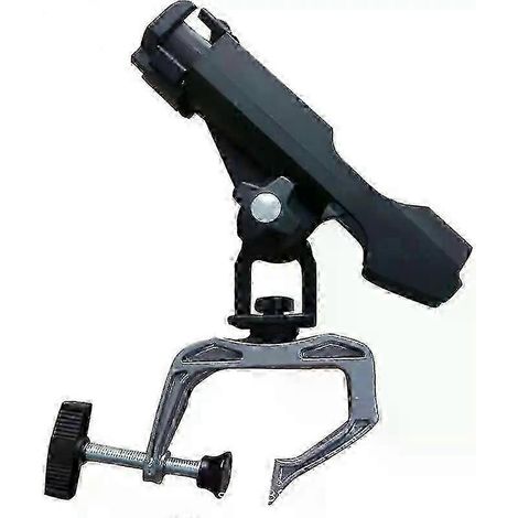 (RH20) Support de canne à pêche réglable pour kayak ou bateau, outil de support de canne à pêche pivotant, fixation angulaire, accessoires 26-27 (1/5)