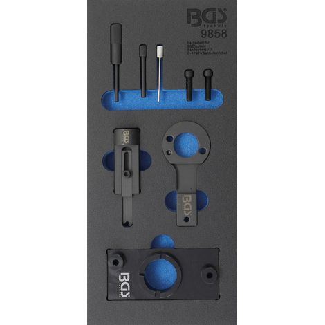Bgs Coffret de calage moteur Opel métallique robuste (1/2)
