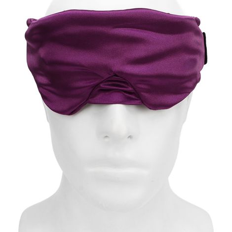 Kabellose musikalische Schlafmaske, Bluetooth-Schlafmaske für die Nacht, intelligente lichtundurchlässige Schlafmaske, ultradünne Ohrhörer, lila. (1/4)