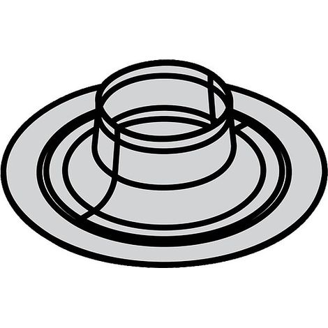 Viessmann Flachdachanschluss für Dachdurchführung DN160/180 - 7501783