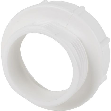 Adaptador convertidor 1 1/4 macho a 1 1/2 hembra para tubo flexible