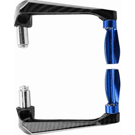 7/8 Zoll Universal-Lenkerbremsschutz aus Aluminiumlegierung für Motorräder (Blau)