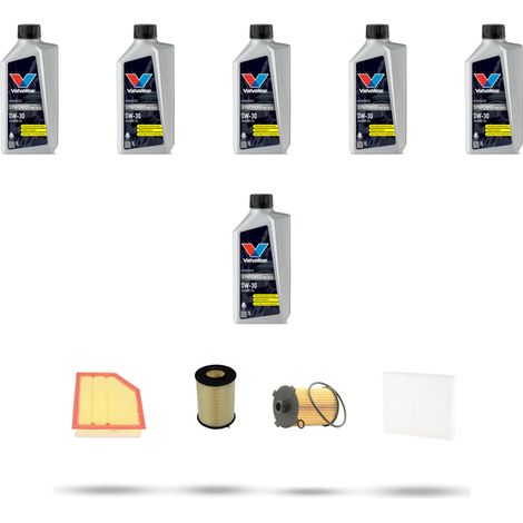 Kit tagliando 4 FILTRI e 6L OLIO compatibile con Volvo S80 II 2.0 D4 133kw Dal 2013 (1/5)
