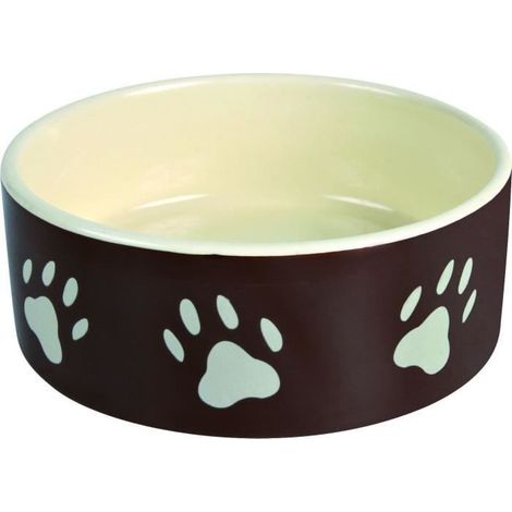 Bol en céramique Trixie noir avec pattes grises 0,8 L/16 cm [TX-24532] (1/4)