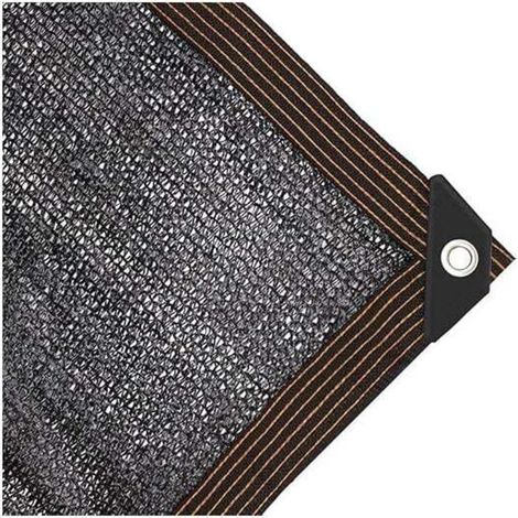 Reti ombreggianti, tende da sole, teli ombreggianti al 90%, vele ombreggianti, con occhielli, per esterni, balconi, cortili, pergolati, piante, serre, fienili, giardini, auto (2x2 m)