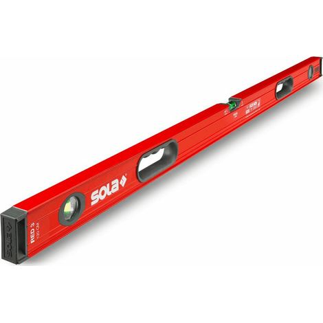 SOLA BIG RED 3 NIVEL DE BURBUJA DE ALUMINIO LONGITUD (mm) 1200