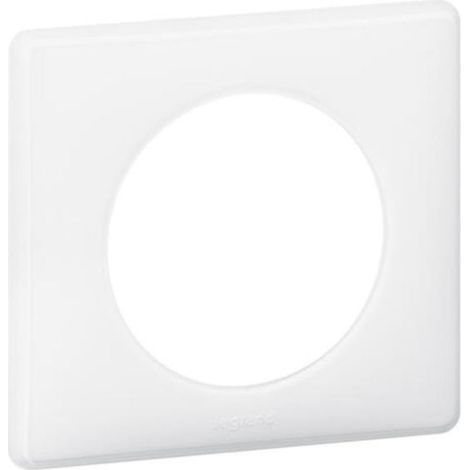 Lot de 10 plaques blanches simples – Plaque Legrand – Fixation par clips – Finition mate – Pour installation électrique (1/2)