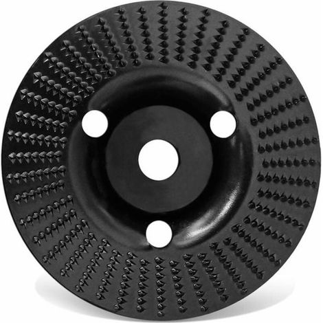 1 Disque de râpe, coupe bois flexible, meuleuse angle 125mm, sculpture (1/4)