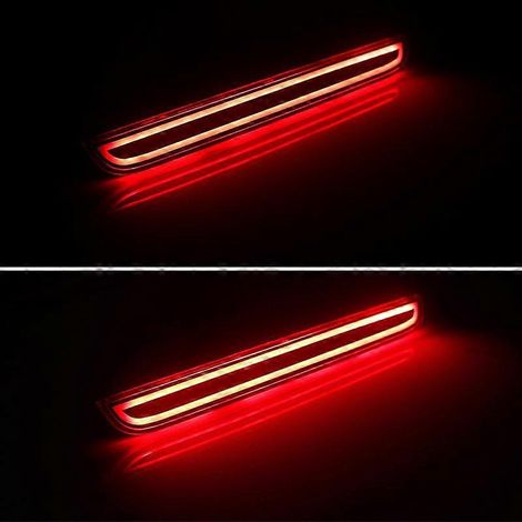 2 feux de brouillard arrière à LED à lentille rouge pour Dodge Challenger 2015-2019 (1/4)