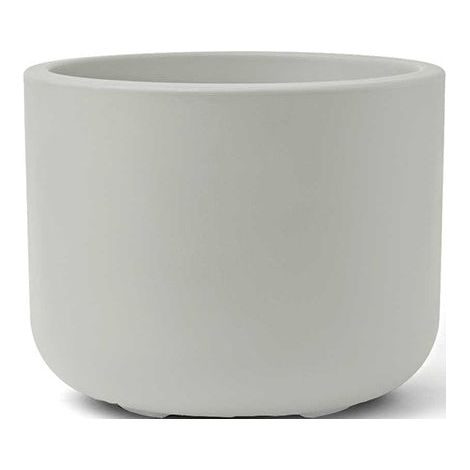 TeraPlast Pulse 50 Vaso Liscio Silver Fog Resina Sovrapponibile