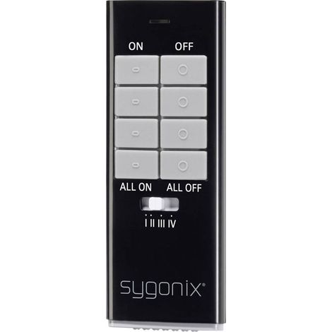 TÉLÉCOMMANDE SANS FIL SYGONIX RS2W SY-RS2W-F2 SY-3523522 (1/2)