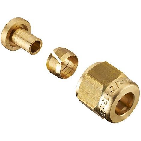 Per à compression raccord droit f mob 1/2 - ø16 lien 1 pièce