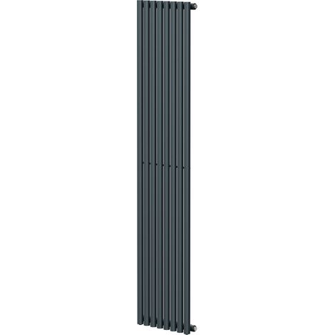Wholesale Domestic Sinclair Anthracite 1800mm x 395mm Vertical Single Panel Radiator (1/5)