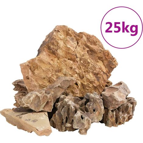 Pierres du dragon 25 kg marron 5-30 cm (1/5)